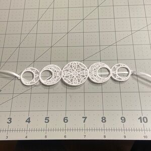 Medium Lace Moon Phases Bracelet/Choker